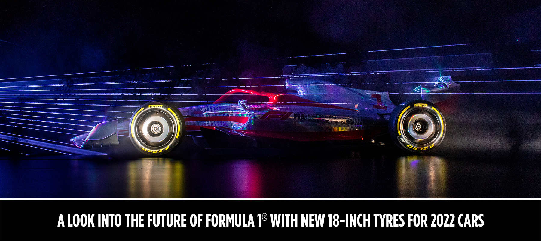 New 18-inch Pirelli tires in Formula 1 2022