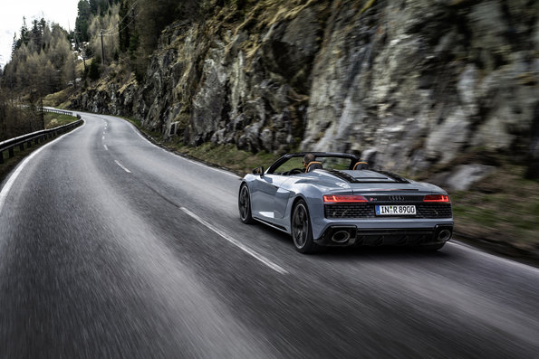 Audi R8 V10 performance RWD: speed and excitement comes as a coupe & as spyder