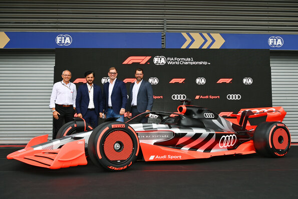 Audi Formula 1 debut is set for 2026