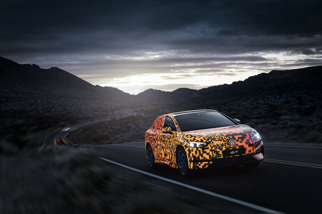 The new Volkswagen ID.7: exciting world premiere at CES 2023